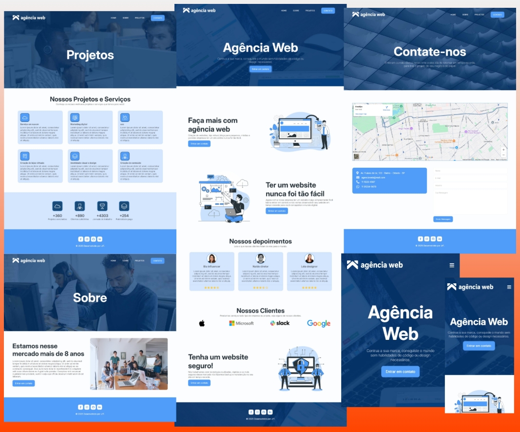 Template Site multipage